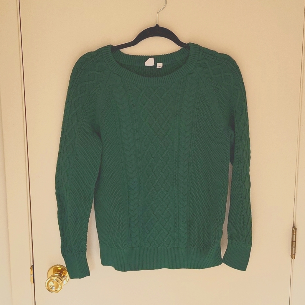 Gap dark green sweater size M
